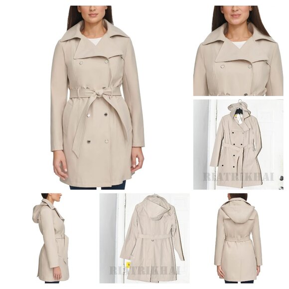 Calvin Klein Ladies' Trench Coat‎ - Picture 1 of 8